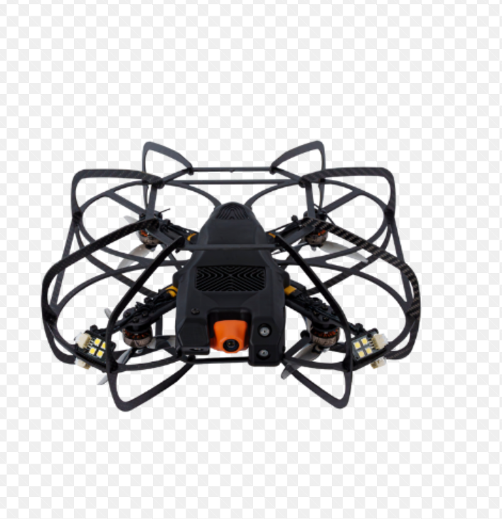 Drone Multinnov Stereo 3 protégé pour l’inspection en espace confiné