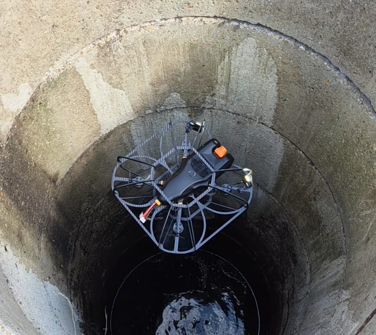 Drone espace confiné